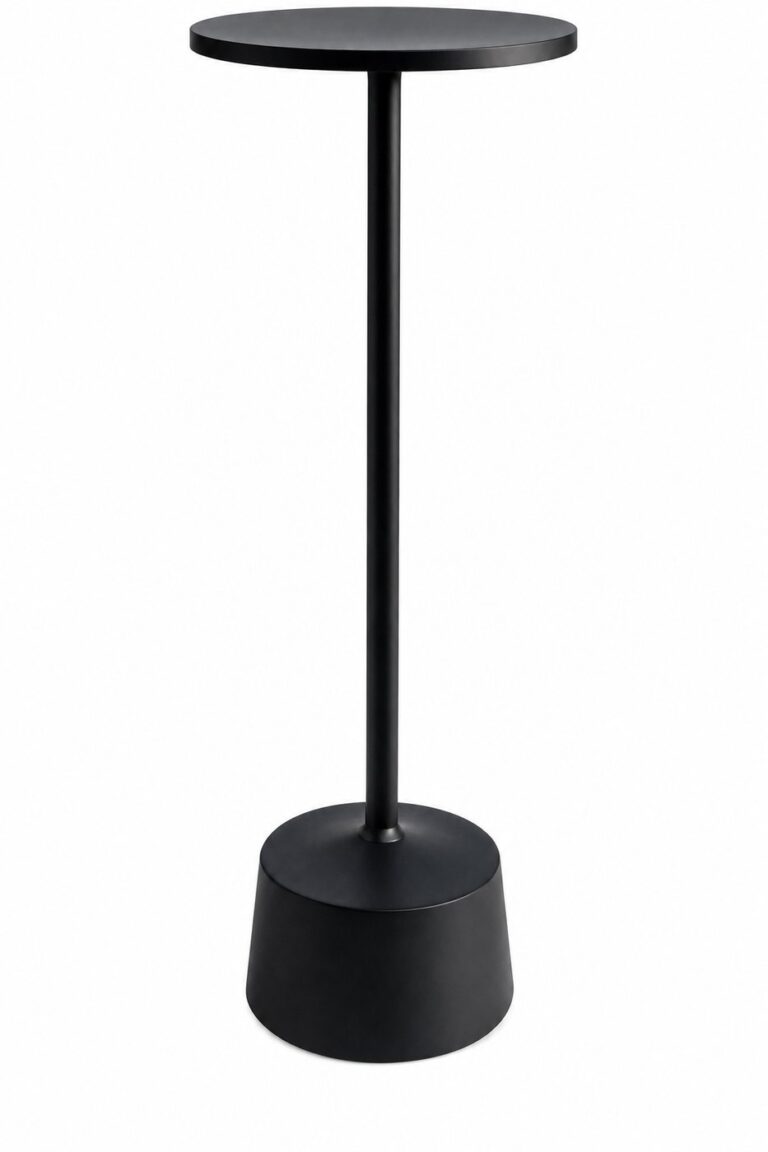 Black Side Table rental — Creative Events & Rentals, Fort Myers FL
