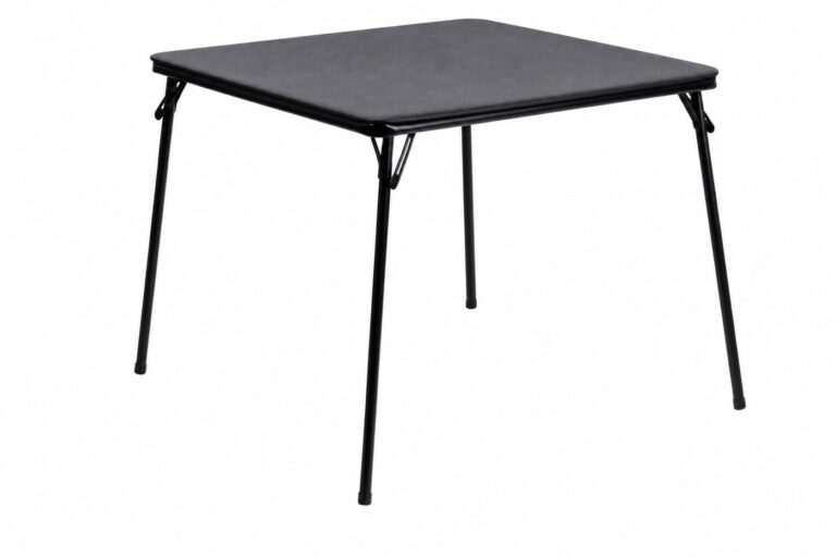 Square Card Table Black rental — Creative Events & Rentals, Fort Myers FL