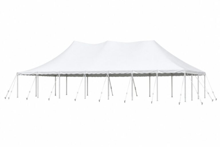 Tent 60'X60' Pole rental — Creative Events & Rentals, Fort Myers FL