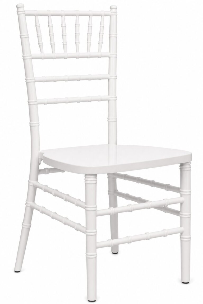 White Chiavari Chair rental — Creative Events & Rentals, Fort Myers FL