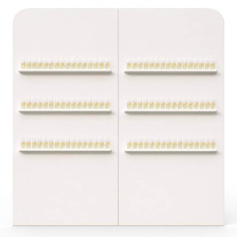 White Shelf Wall rental — Creative Events & Rentals, Fort Myers FL