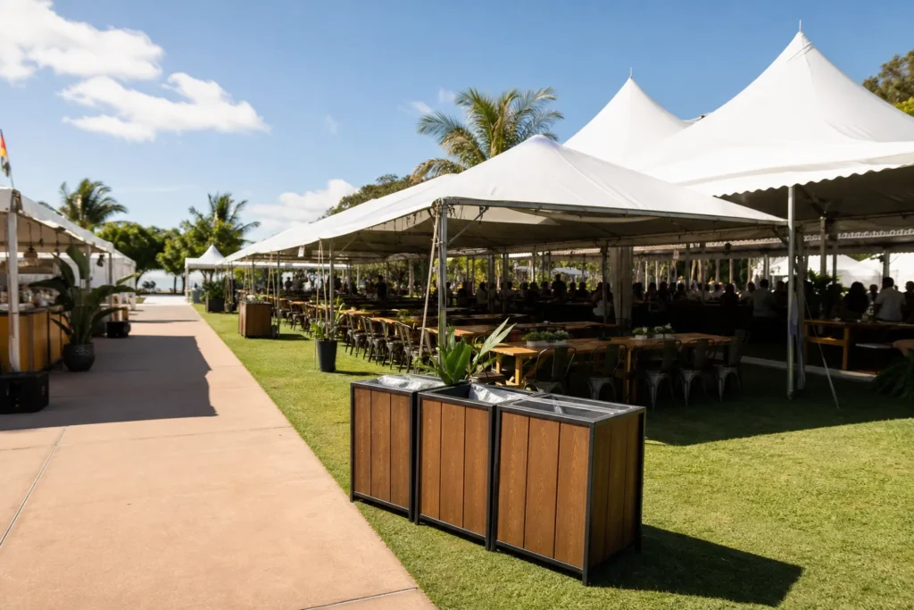 Event Dining event setup
