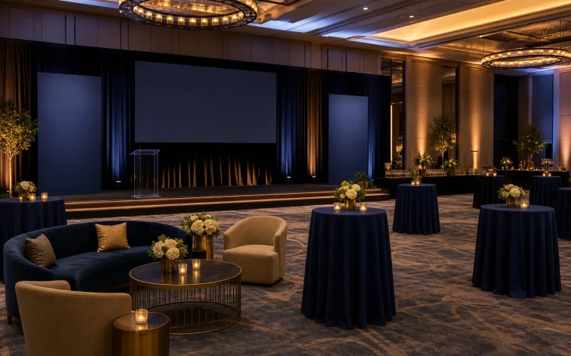 Corporate And Sponsor-Aligned event setup
